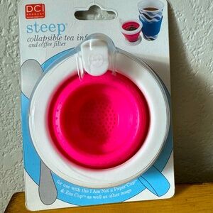 NWT Collapsible Tea Infuser and Coffee Filter
